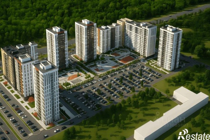 3-комн квартира в новом доме Уфа, проспект Дружбы Народов