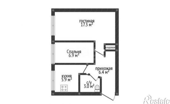 2-комн квартира Салават, Северная улица, 12
