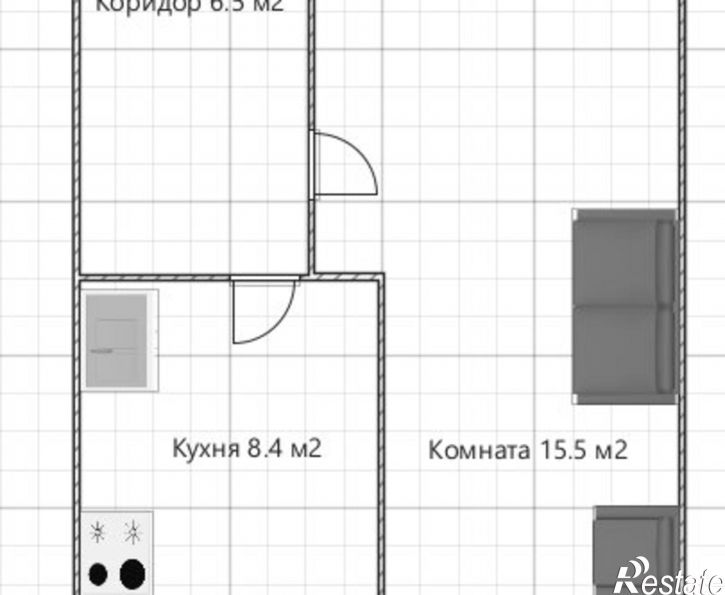 1-комн квартира Уфа, Коммунистическая улица, 98/1