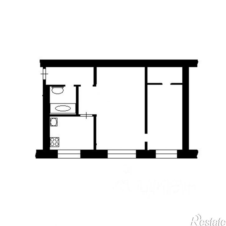 2-комн квартира