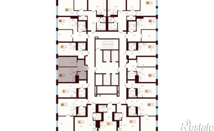 2-комн квартира в новом доме ул Сун-Ят-Сена, 22 1,  д. 22 1,  к. 1