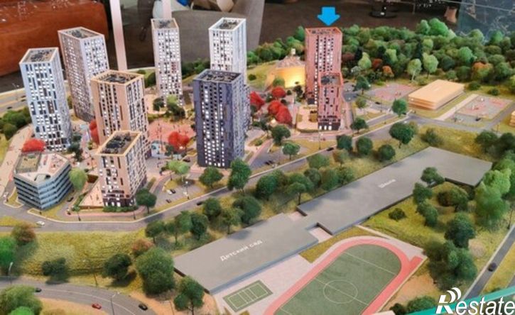 1-комн квартира в новом доме Уфа, улица Рудольфа Нуреева, 36/1