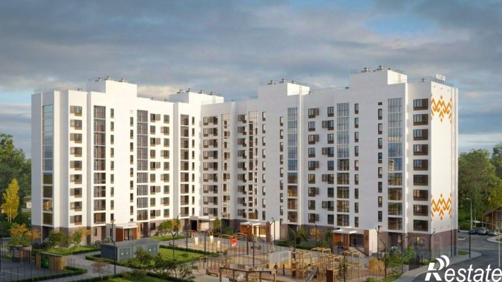1-комн квартира в новом доме Уфа, улица Ахметова, 296/2