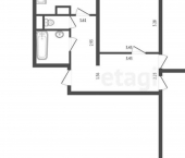 3-комн, 78кв м, этаж 6/9 пр-кт Академика Королёва, 20