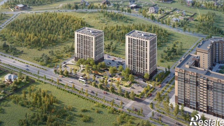 1-комн квартира в новом доме ул 80-летия Победы, 23,  д. 23