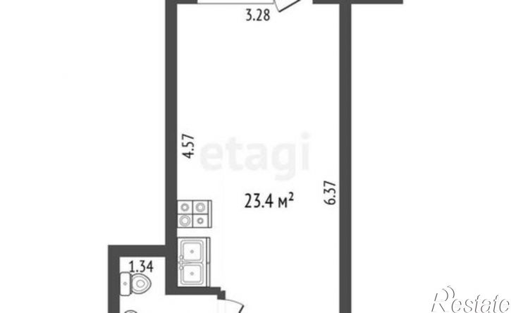 1-комн квартира Стерлитамак, проспект Октября, 52