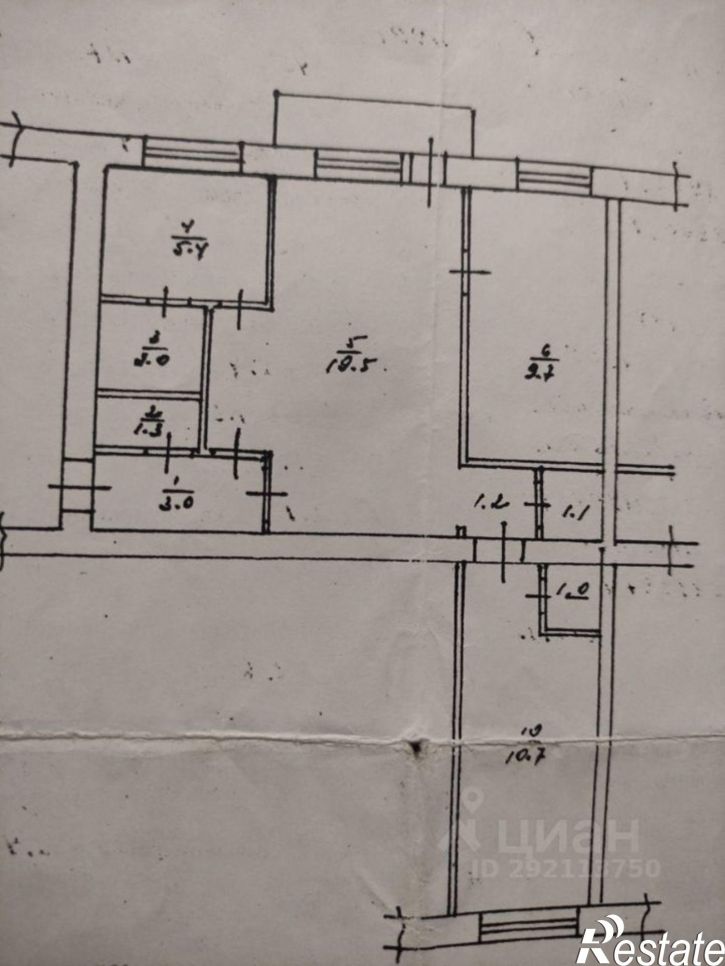 3-комн квартира улица Губкина, 45/92,  д. 45/92