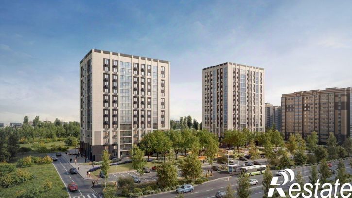2-комн квартира в новом доме улица Шашина