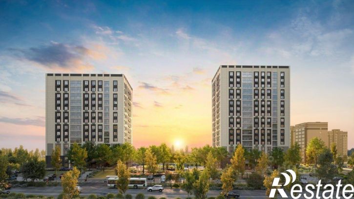 2-комн квартира в новом доме улица Шашина