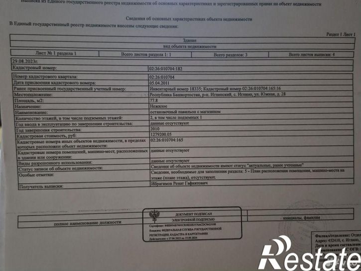 Торговое помещение Южная улица, 18,  д. 18
