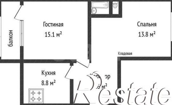 2-комн квартира улица Вахитова, 9,  д. 9