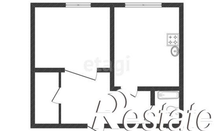 1-комн квартира проспект Ленина, 13А,  д. 13А
